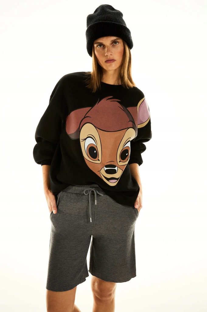 ZARA Luksusowa BLUZA Disney Bambi S