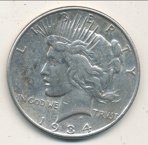 *31P***--,1 DOLLAR 1934