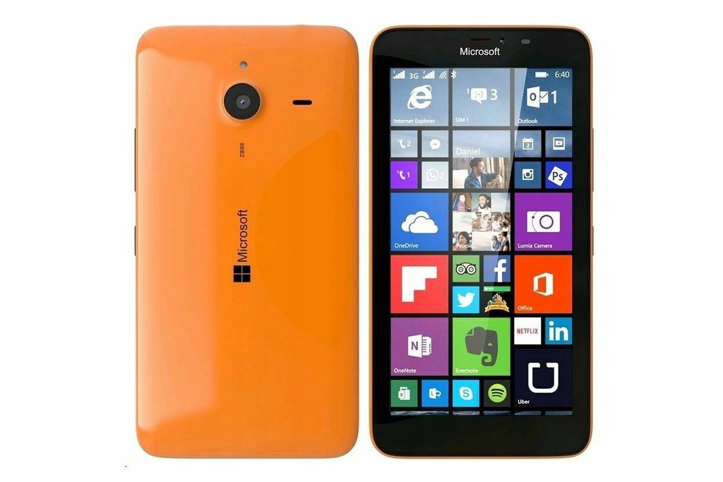 Microsoft Lumia 640 LTE Pomarańczowy | A-