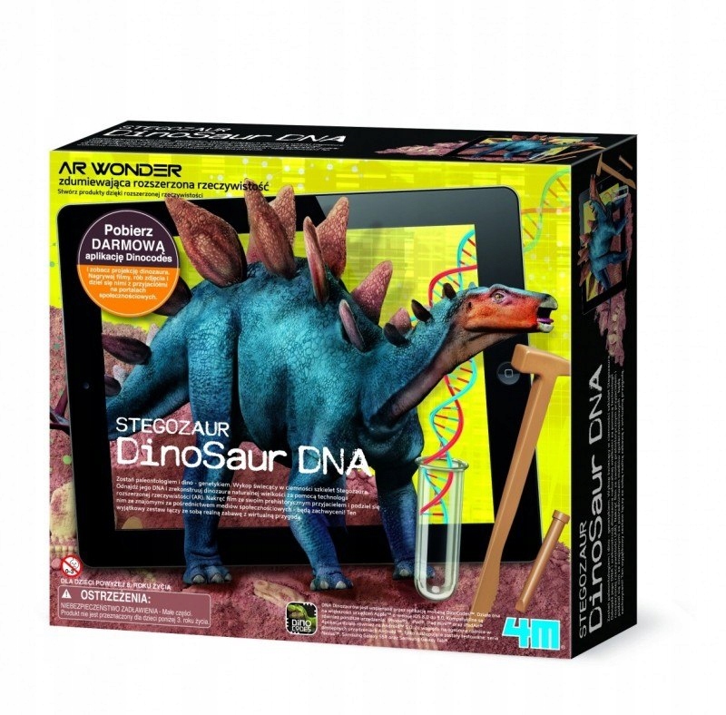 DNA Dinozaurow Stegozaur