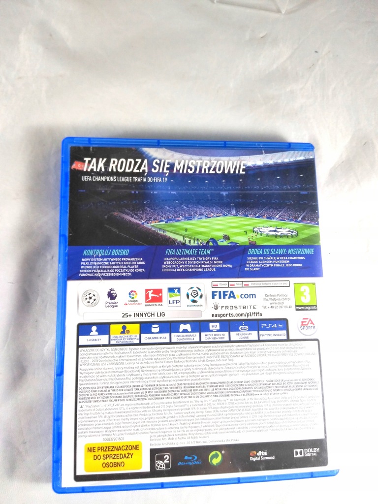 GRA PS4 FIFA 19'