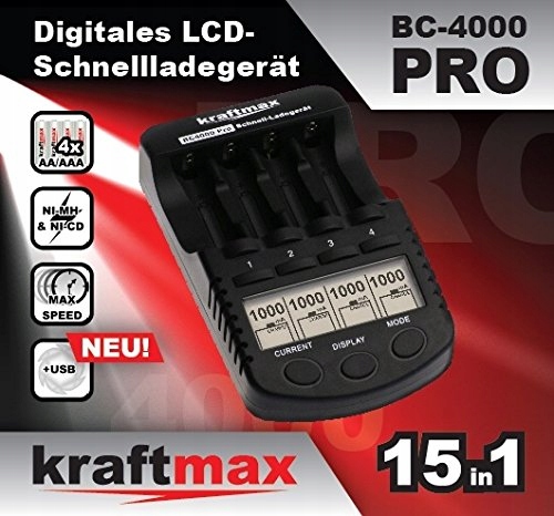 Ładowarka Kraftmax BC-4000 Pro do baterii