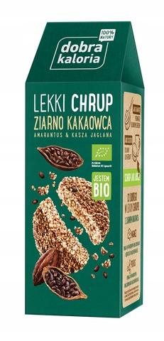 LEKKI CHRUP ziarno kakaowca amarantus & kasza