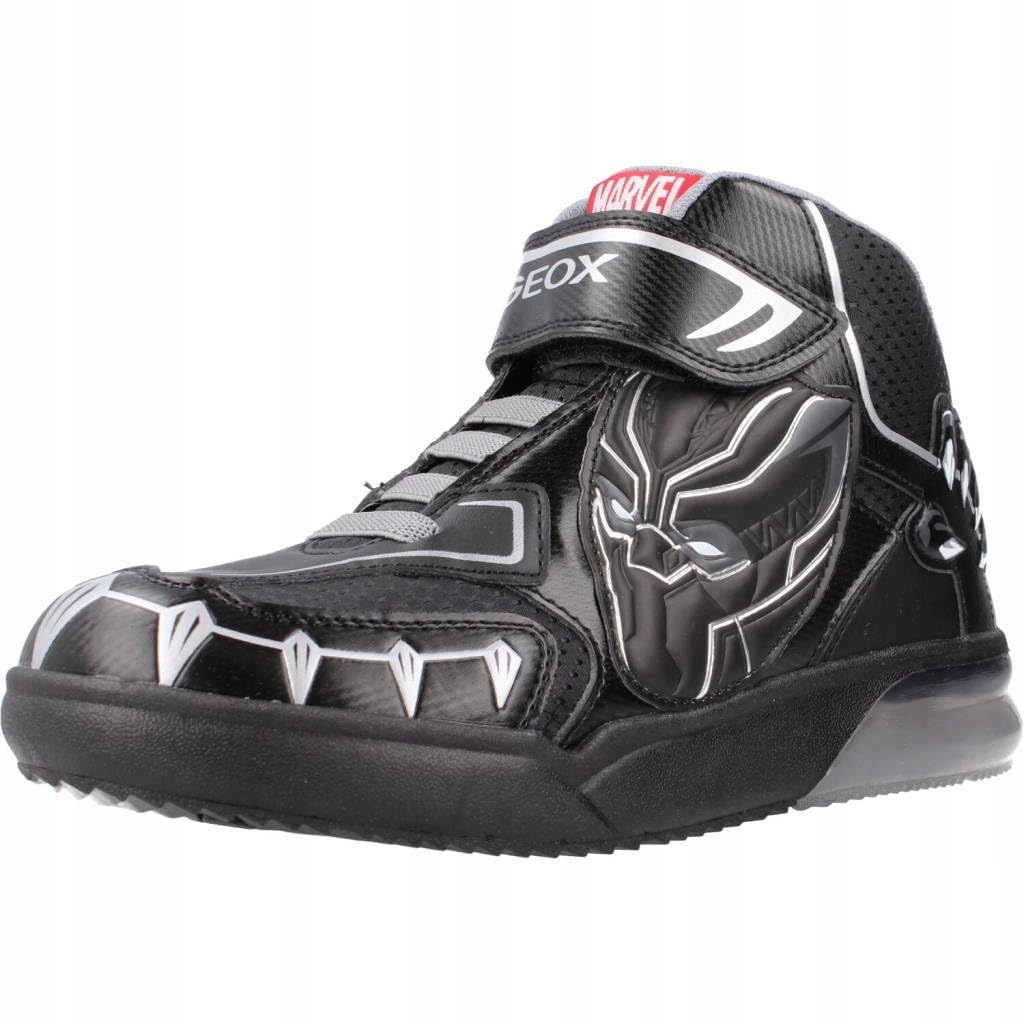 Geox Chłopięce J Grayjay Boy Sneaker, Black