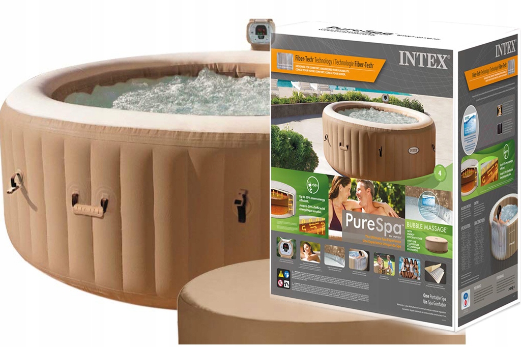 Intex 28474EX Jacuzzi SPA dmuchane Basen 4osobowe