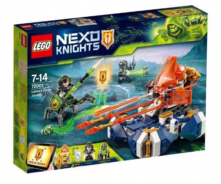 Lego Nexo Knights Bojowy poduszkowiec Lancea 72001