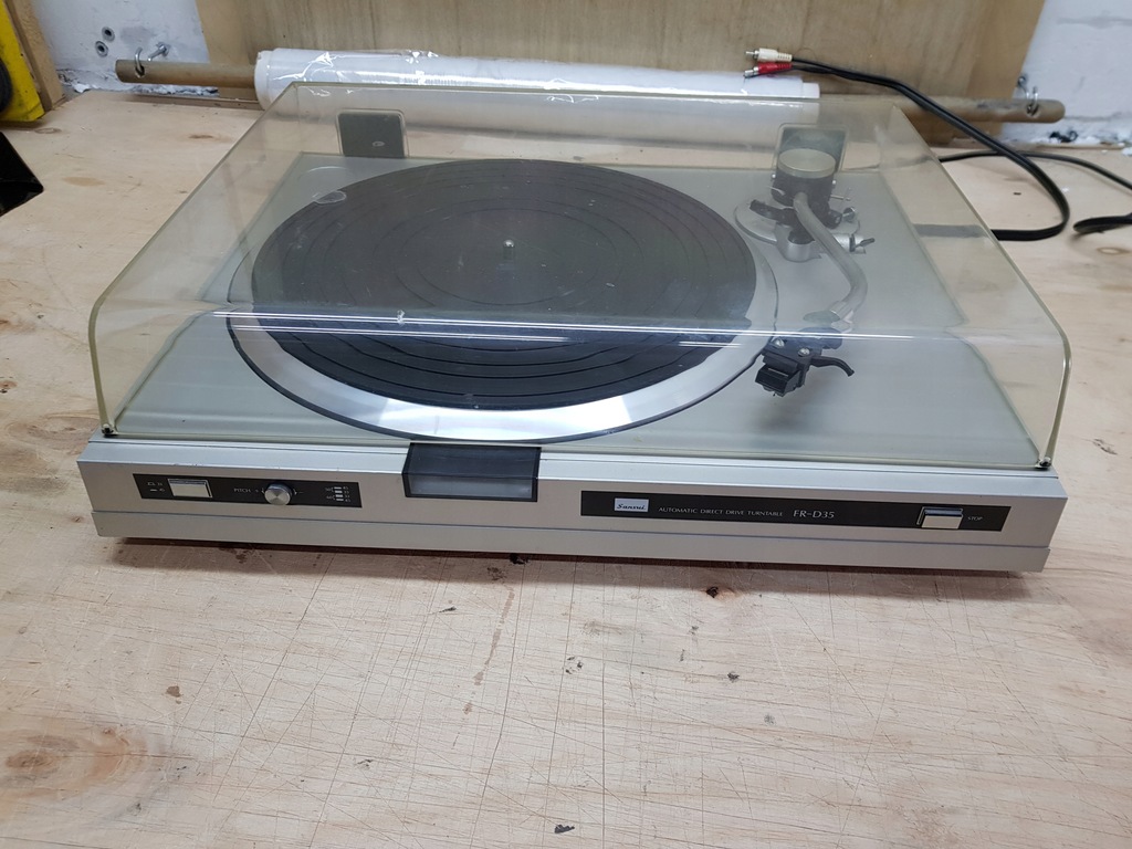 GRAMOFON SANSUI FR-D35 SPRAWNY LICYTACJA OD 1ZŁ