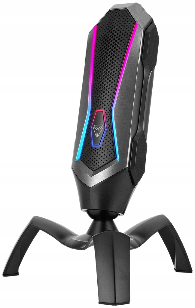 MIKROFON DO KOMPUTERA GAMINGOWY RGB LED USB YENKEE YMC 1060