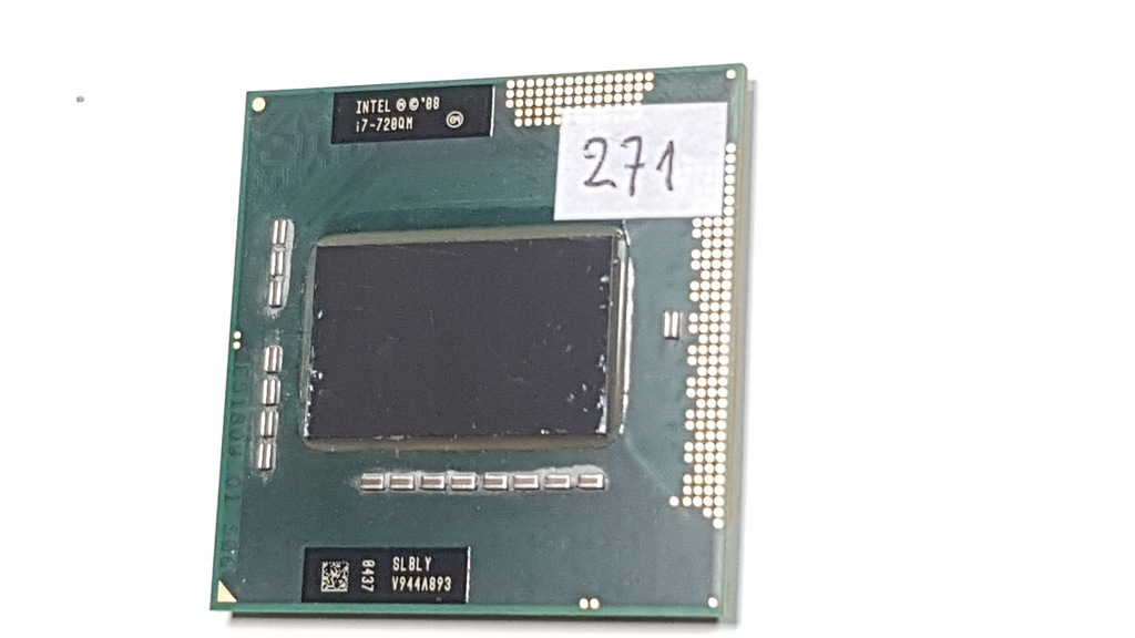 Procesor Intel i7-720qm slbly 1,6GH gniazdo G1 271