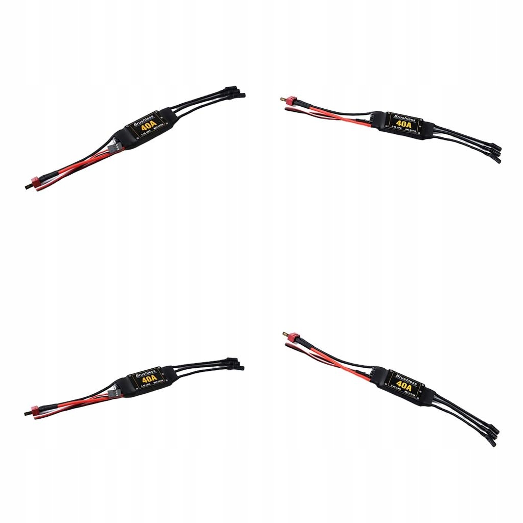 40A Brushless ESC 40A Speed Controller ESC 4pcs