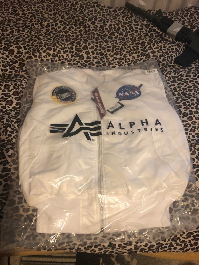 alpha industries kurtka biała zimowa alpha industries kurtka biała zimowa