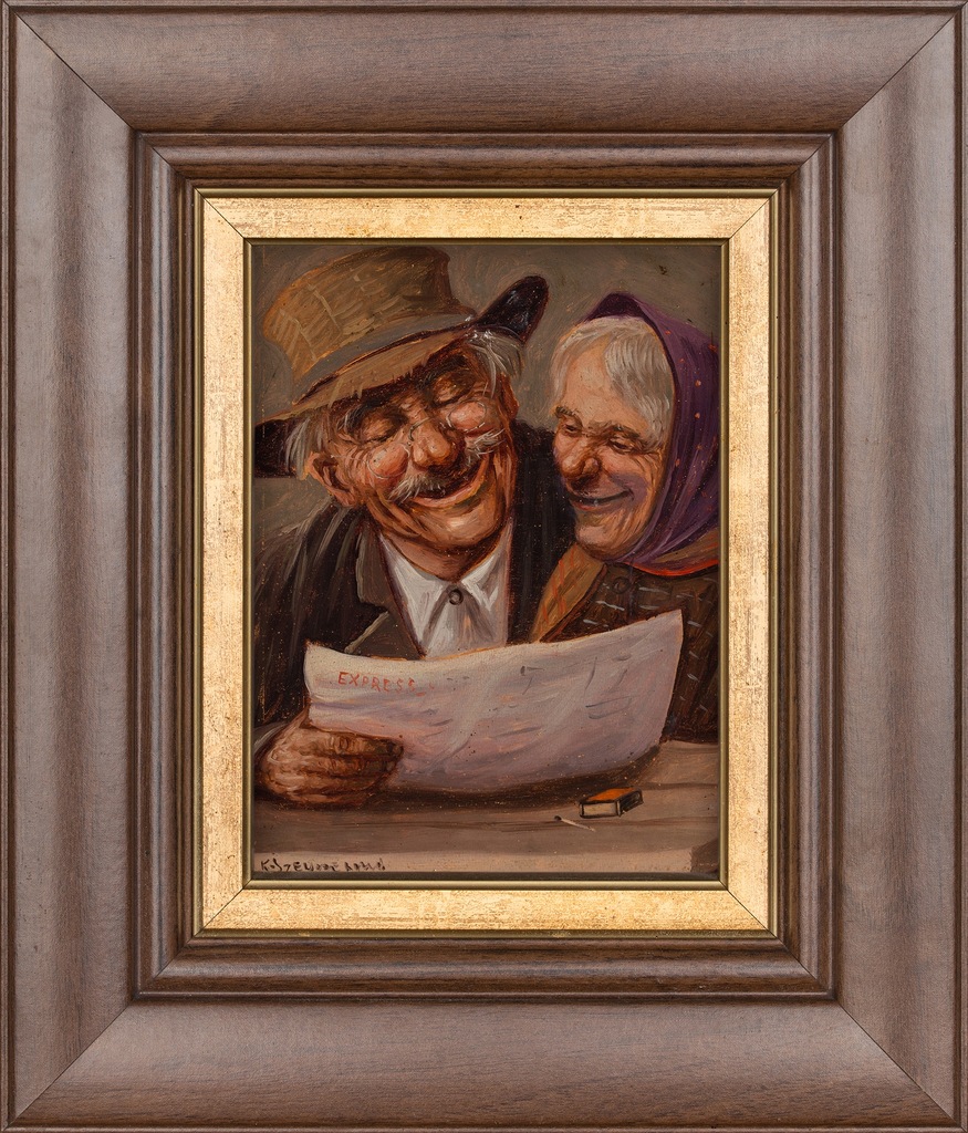 Konstanty SZEWCZENKO (1910-1991) Wesoła lektura