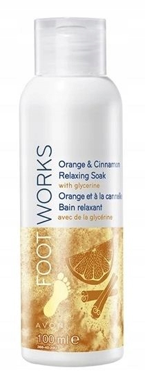 AVON KĄPIEL DO STÓP Pomarańcza i Cynamon 100ml