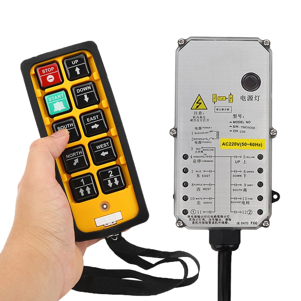 Pilot przemysłowy Podwójny uchwyt Wodoodporny