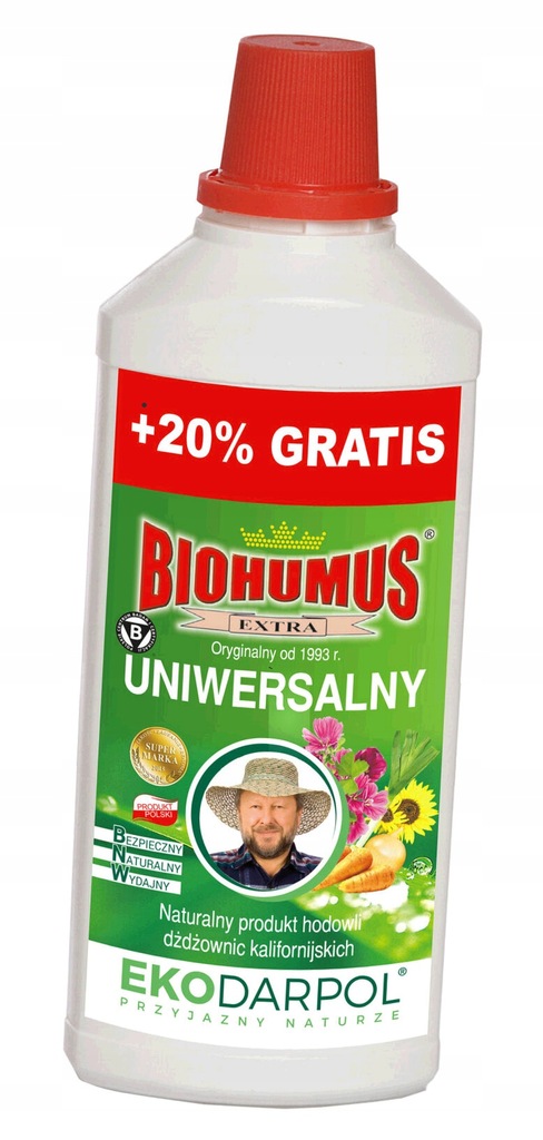 Nawóz uniwersalny Biohumus Extra w płynie 1,2 L