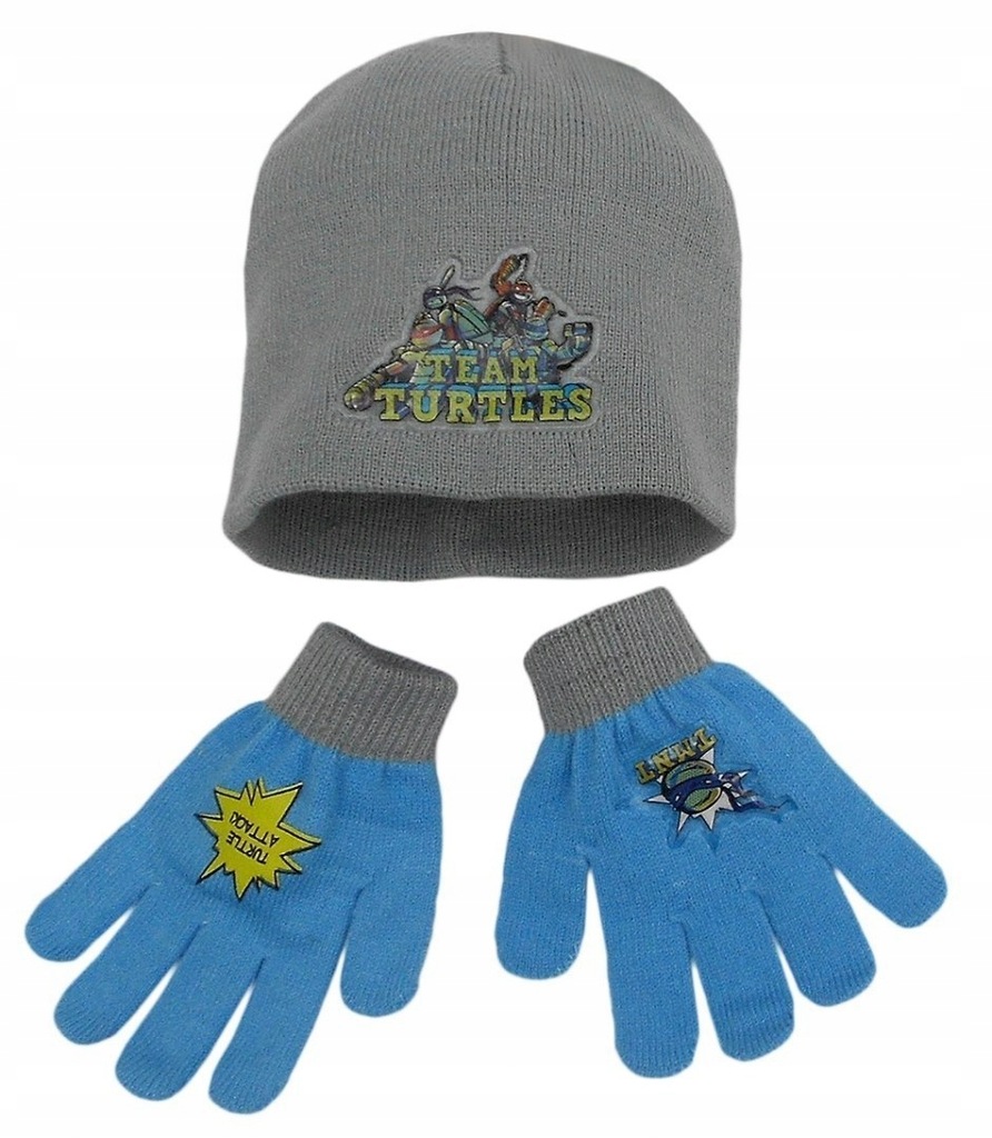 Komplet czapka jesienna / zimowa i rękawiczki Wojo