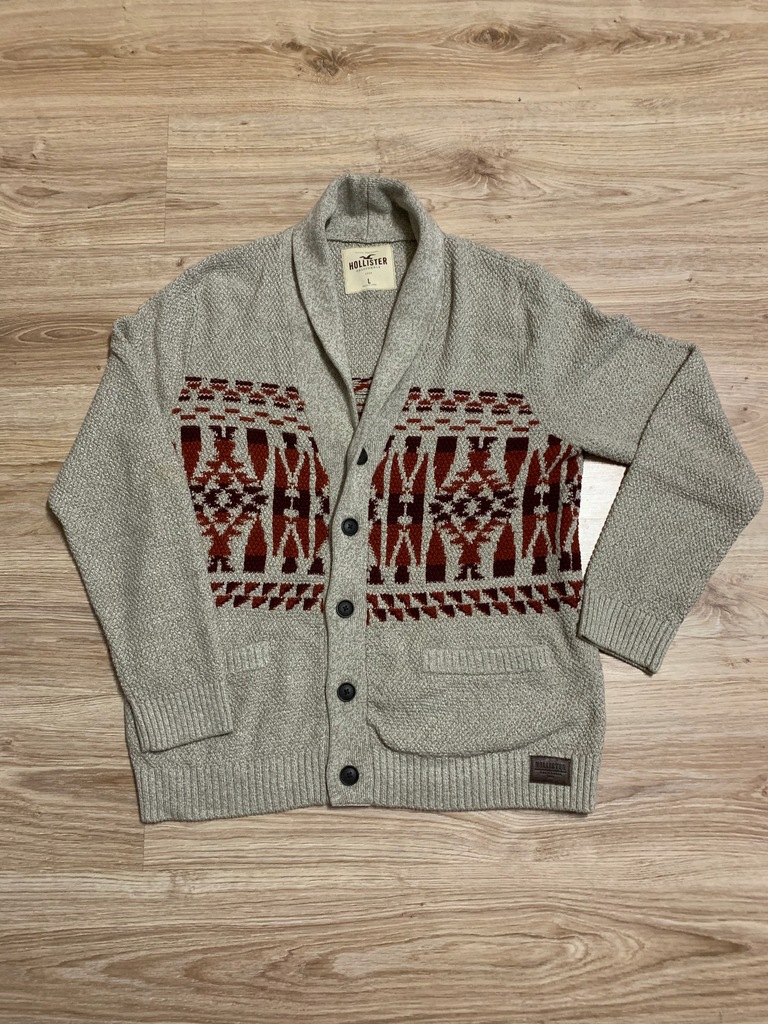 Hollister sweter nowy rozmiar L/XL kardigan