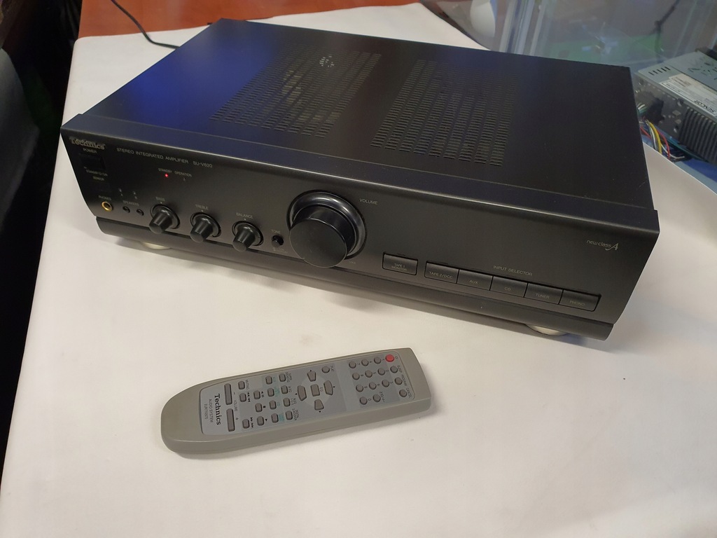 Wzmacniacz Technics SU-V620 + Pilot oryginalny