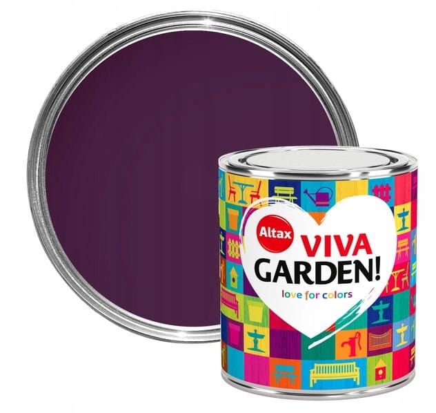 Farba akrylowa Viva Garden 0,25ml Fiołkowa Dolina