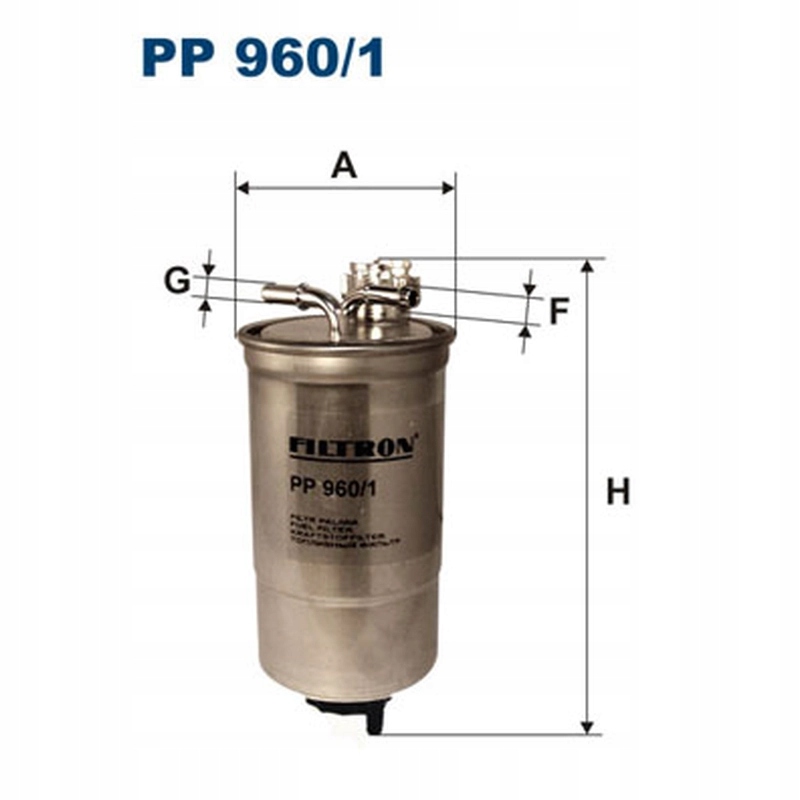 Filtr paliwa FILTRON PP 960/1