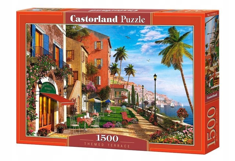 PUZZLE 1500 THEMED TERRACE CASTOR, CASTORLAND