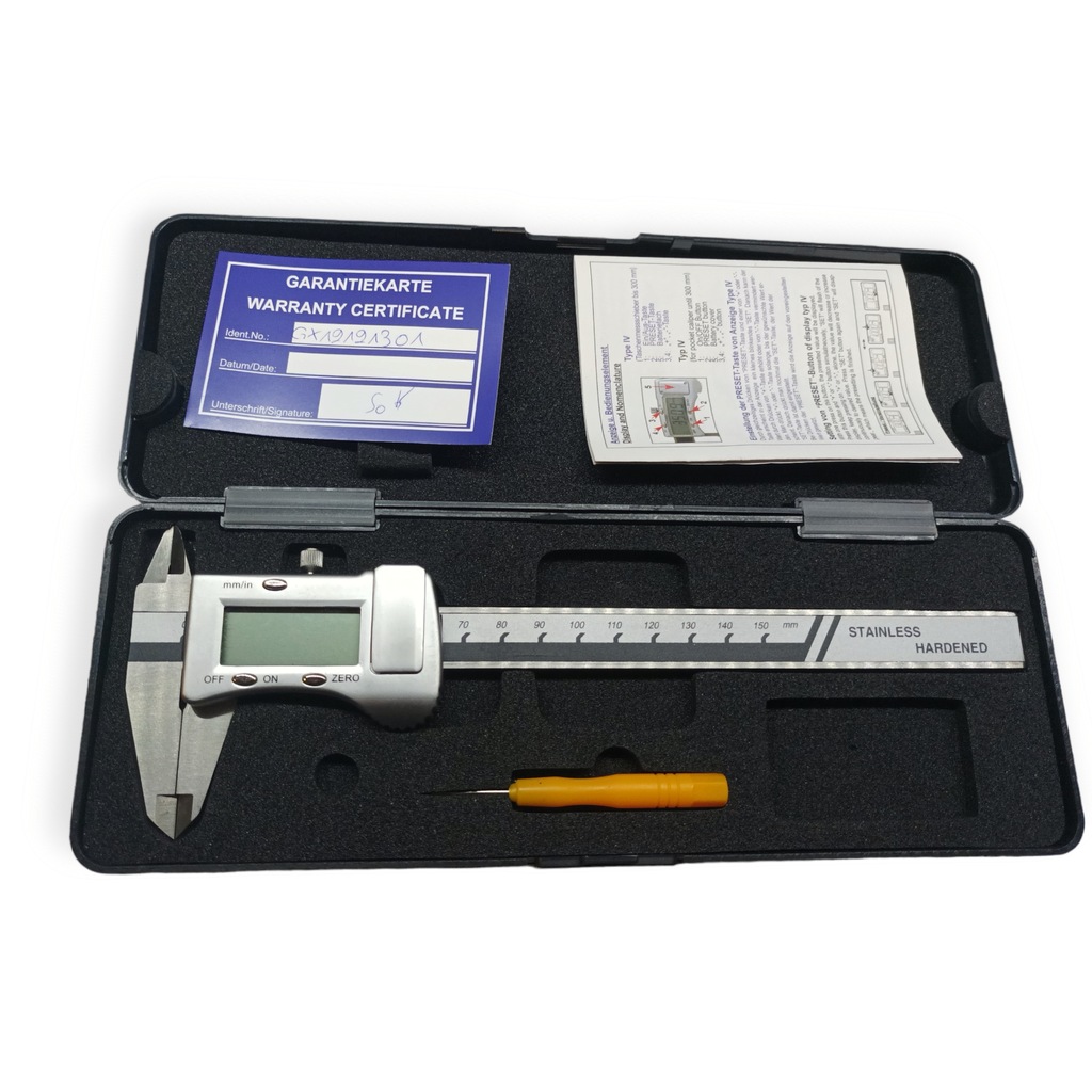 SUWMIARKA ELEKTRONICZNA DIGITAL CALIPER 0150MM 13644468600