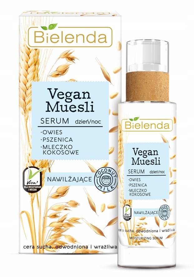 Bielenda Vegan Muesli Serum nawilżające Owies 30ml