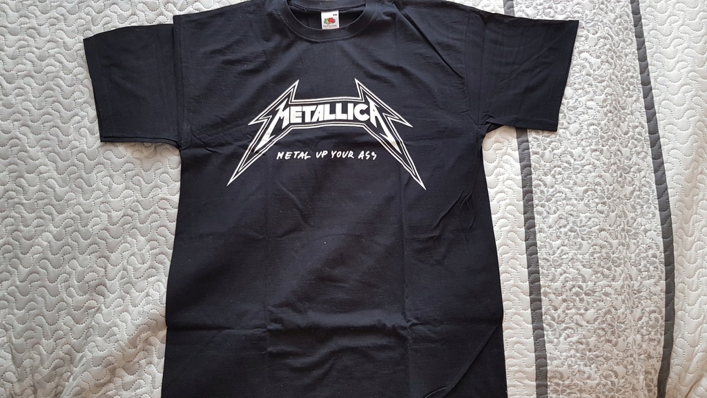 Koszulka zespołu Metallica w rozmiarze L