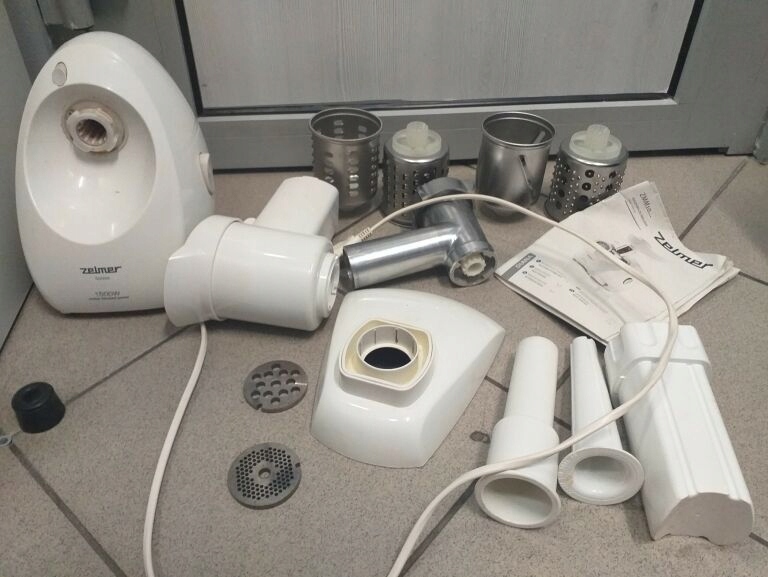 MASZYNKA DO MIESA ZELMER DIANA 1500W - 11368790153 - oficjalne archiwum ...
