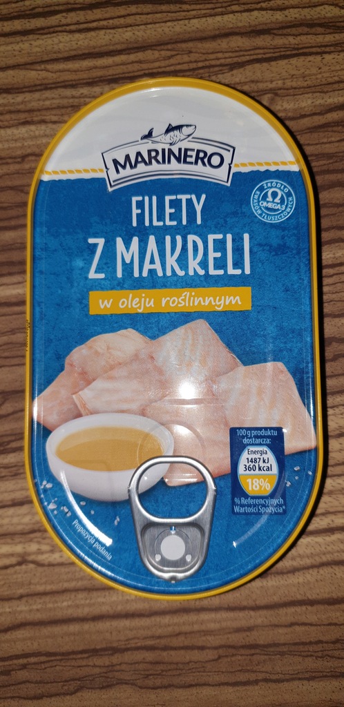 Konserwa rybna filet z makreli 170gx8szt