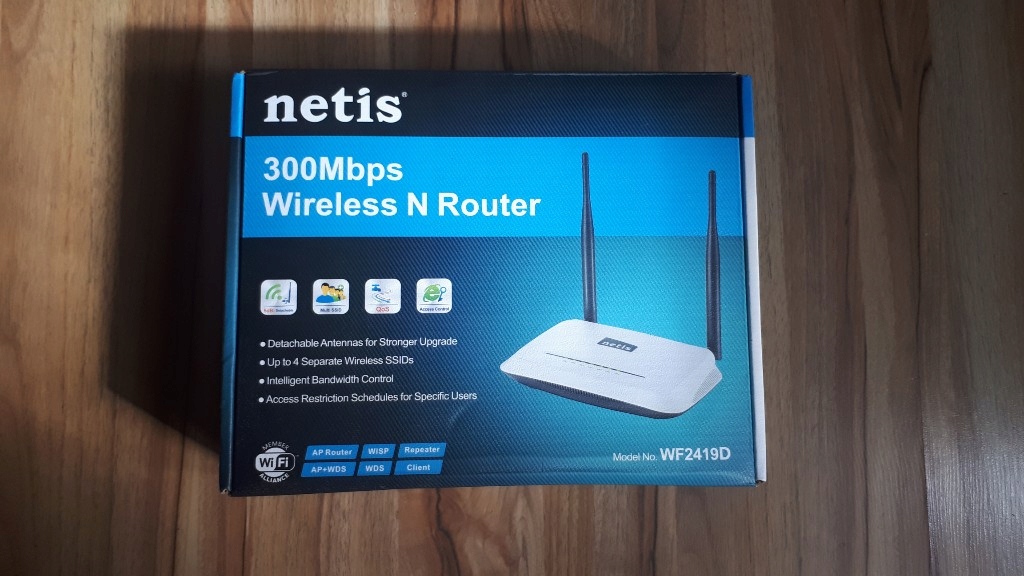 Router Netis Wf2419 D Wifi Wireless N 300mbps Oficjalne Archiwum Allegro