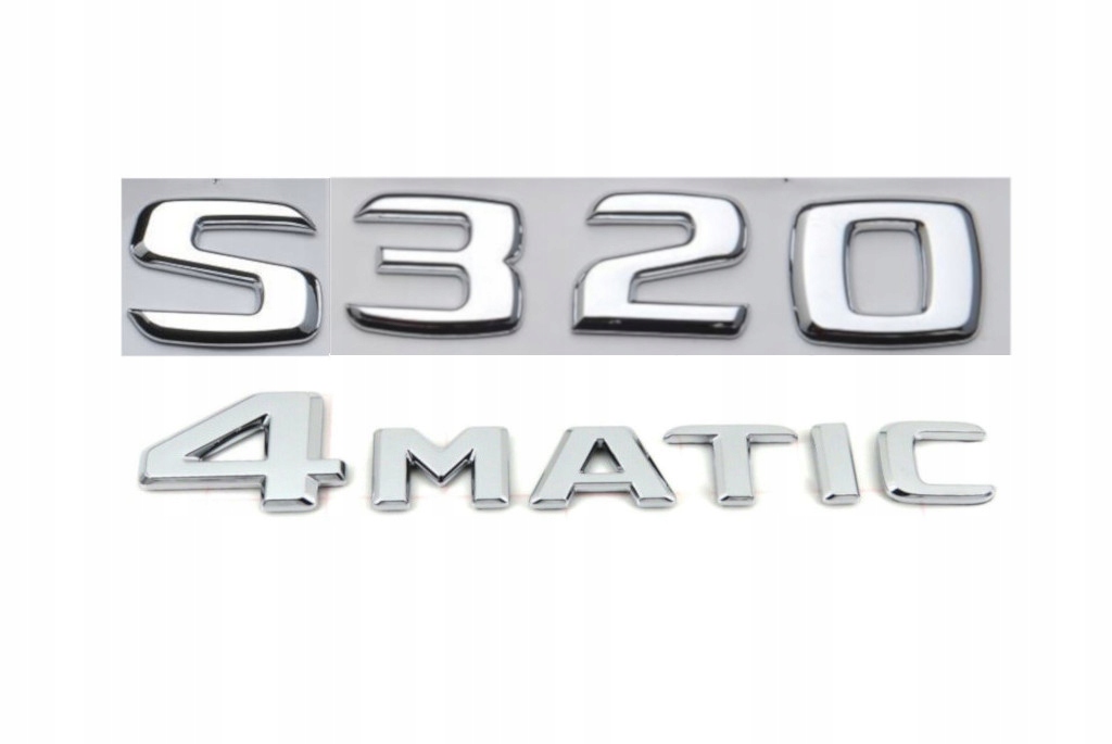 MERCEDES S320 4MATIC EMBLEMAT LOGO NOWY ZNACZEK