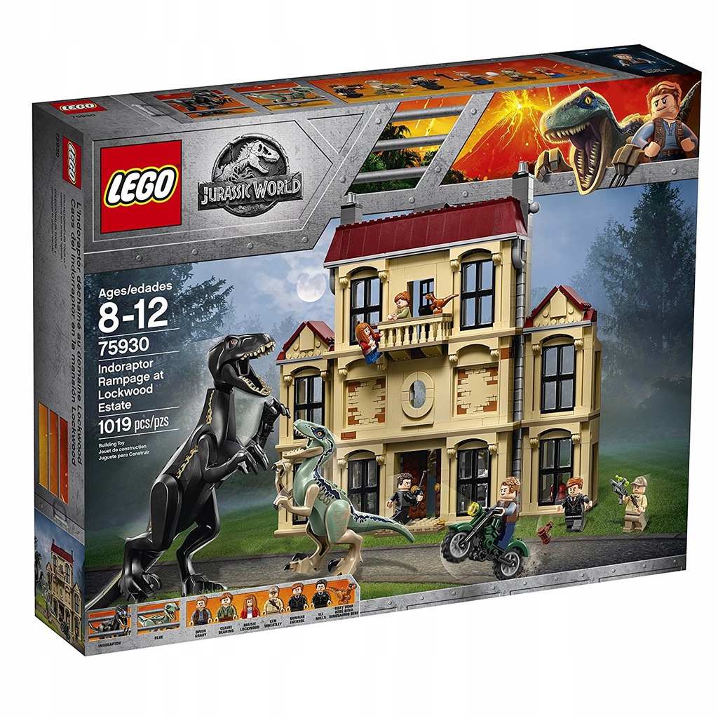 LEGO JURASSIC WORLD 75930 ATAK INDORAPTORA