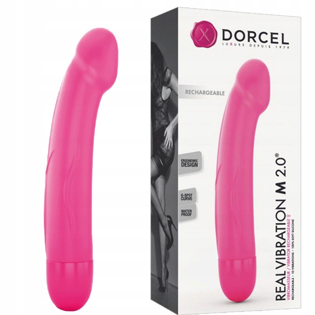 REAL VIBRATION M MAGENTA 2.0 - RECHARGEABLE