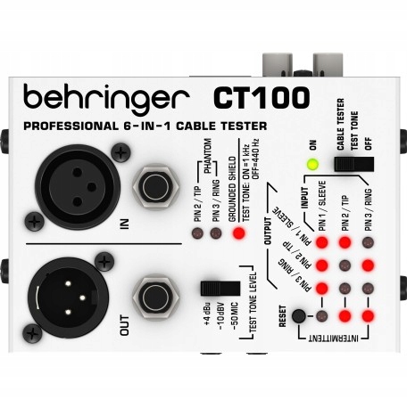 BEHRINGER CT100 TESTER KABLI