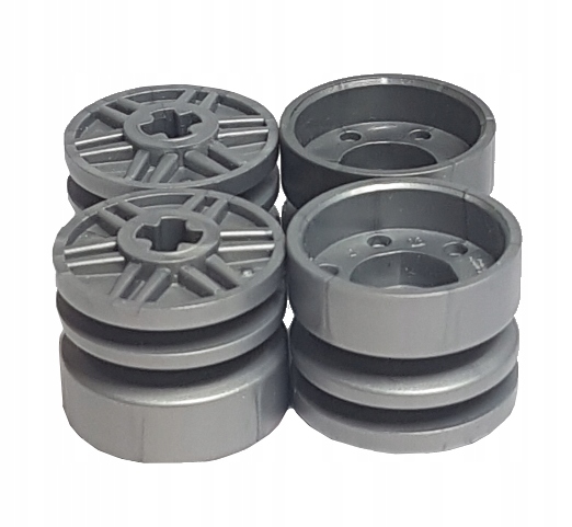 LEGO KOŁO FELGA 55982 SREBRNA 18X14 4 SZT.