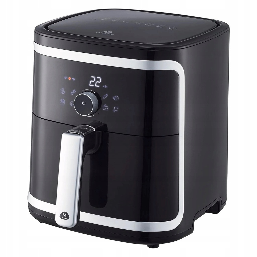 MANDINE Frytownica beztłuszczowa XL | 5L | 1900W | air fryer | MAF1800-22