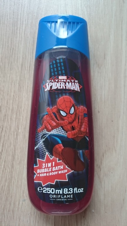 Dwa żele pod prysznic i mydełko Oriflame SPIDERMAN