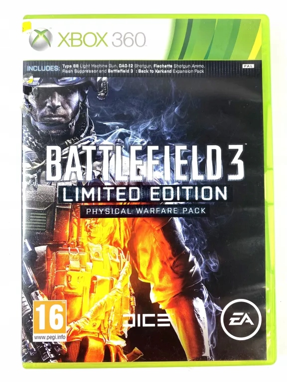 GRA X360 BATTLEFIELD 3 LIMITED EDITION PHYSICAL