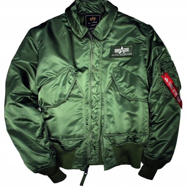 Alpha Industries - Kurtka CWU 45 green roz. L