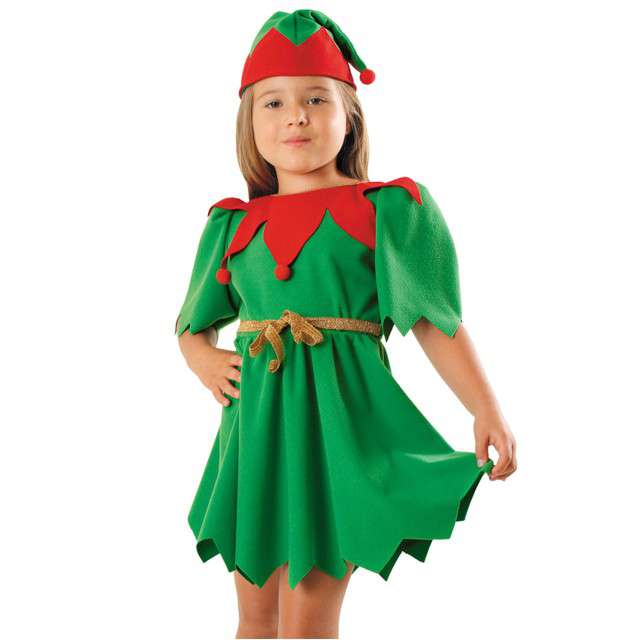 kostium ELFKI elfa STRÓJ ELF święta SKRZAT 122/128
