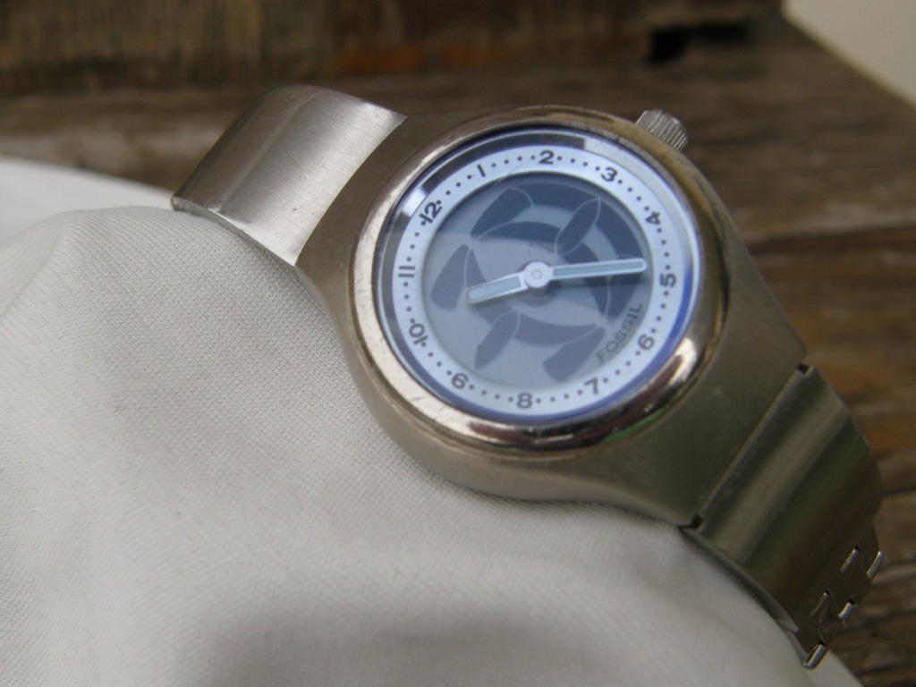 FOSSIL BIG TIC JR-7876 クォーツ腕時計 A333 FOSSIL BIG TIC JR-7876 クォーツ腕時計 A333