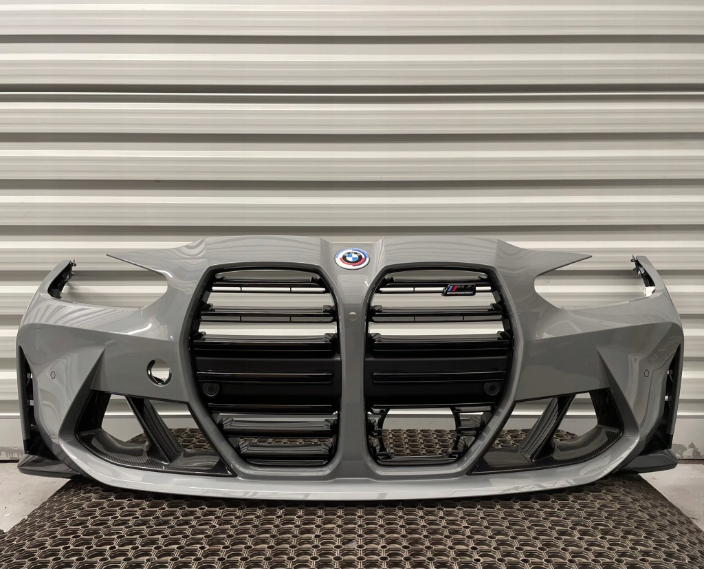 BMW M4 COMP G80 G82 ZDERZAK PRZÓD CARBON C4P 6PDC - 13401974425 ...