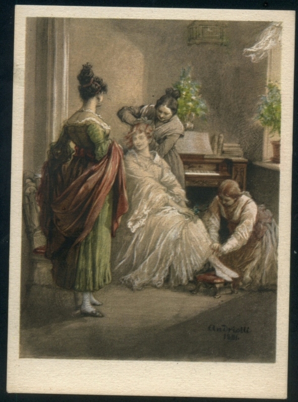 Andriolli - Pan Tadeusz. Zosia dokładnie... - 1954
