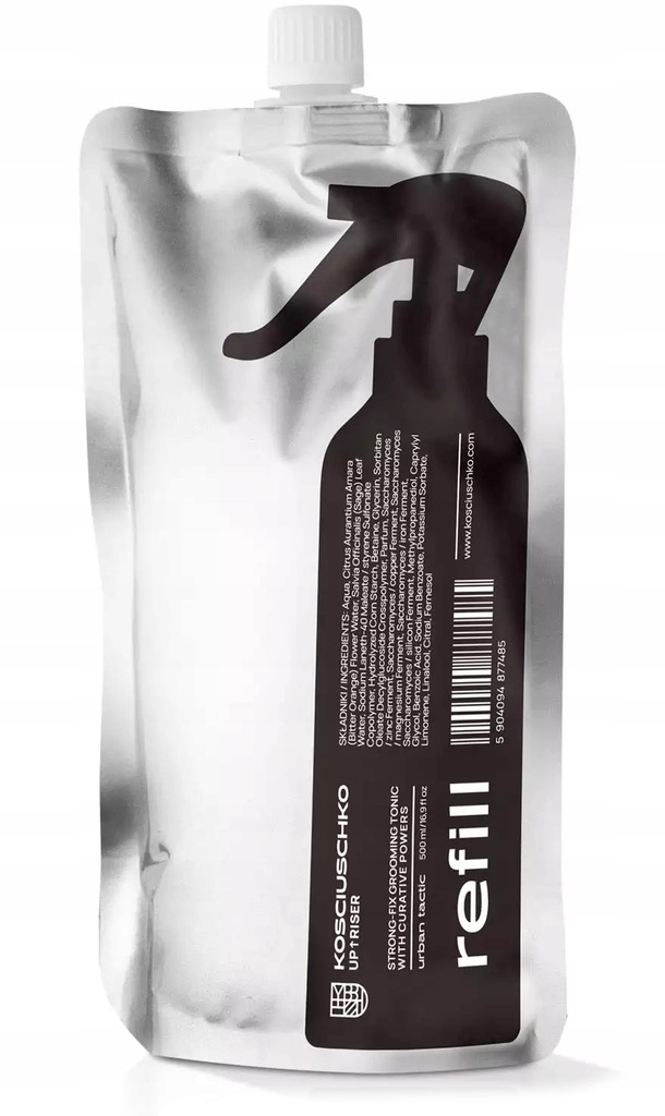 Kosciuschko UpRiser Grooming - Mocny Prestyler Do Stylizacji Włosów 500 ml