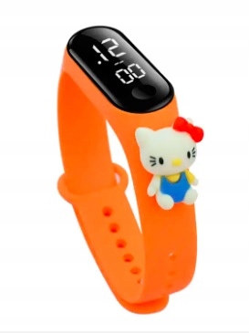 Zegarek Smartwatch LED Cyfrowy dla Dzieci Kitty 2