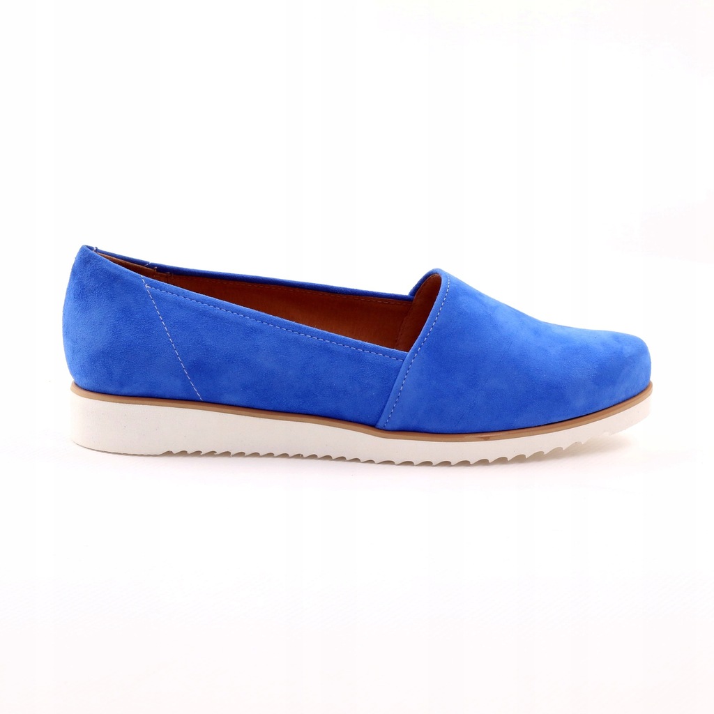 Badura espadryle damskie niebieskie r.39