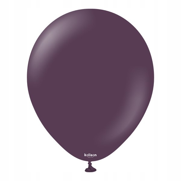 Balony lateksowe Plum, fioletowy 30 cm, 100 szt.