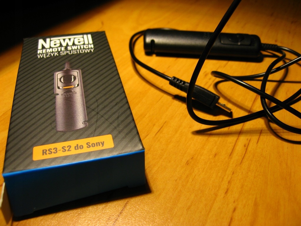 wężyk spustowy newell remote switch RS3-S2 do Sony