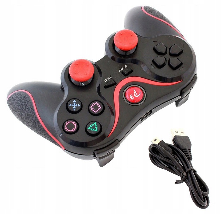 Bezprzewodowy Pad PS3 bluetooth + kabel miniUSB